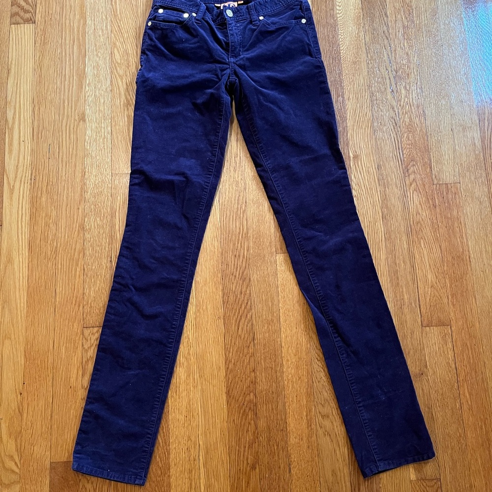 Tory Burch super skinny jeans corduroy size 25